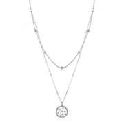 925 Sterling Silver, Double Necklace