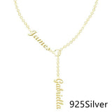 925 Sterling Silver Personalized Name Necklace