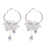 Flower Long Earrings