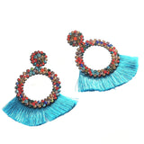 Exaggerated Colorful Big Earrings