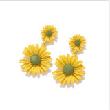 Summer collection : Daisy Flower Earrings Fashion Temperament All-match Earrings