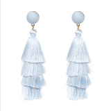 Summer collection : Bohemian multi-layer tassel earrings