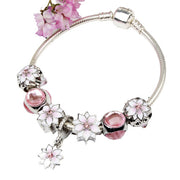 Magnolia Flower Bracelet