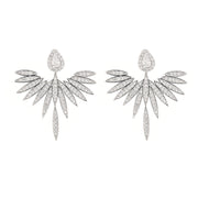 Zircon Angel Wings Earrings