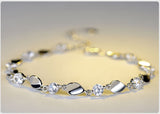 925 Sterling Silver Diamond Bracelet